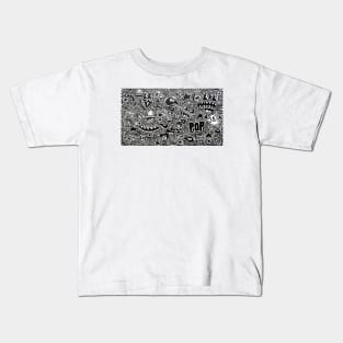 Between the lines Kids T-Shirt